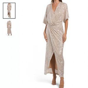 🎄 Young Fabulous & Broke Siren sequin maxi dress